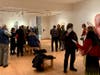 Crowds gathered to view the widely-anticipated exhibition “Drip-Drop, Tick-Tock, Here + Now” at Housatonic Museum of Art. Exhibition on view through December 8, with a gallery talk taking place on November 13.