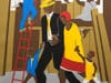 Jacob Lawrence, The Builders, 1974, Color screenprint on wove paper