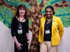 Kim Shaunesey, Ph.D., President & CEO of Boys & Girls Village (left) stands with DCF Commissioner Vannessa Dorantes.
