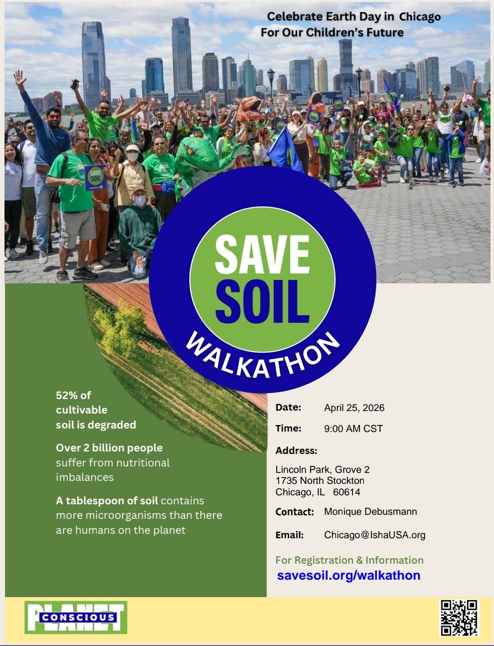 Save Soil Walkathon 
