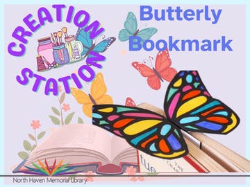 Creation Station: Butterfly Bookmarks