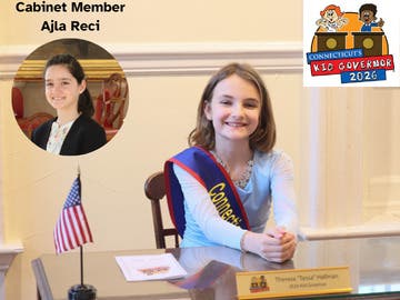 Meet Connecticut's Kid Governor and her Cabinet!