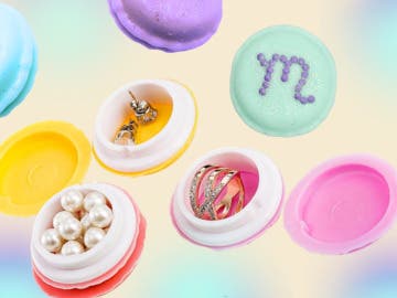 Mini Monogrammed Macaron