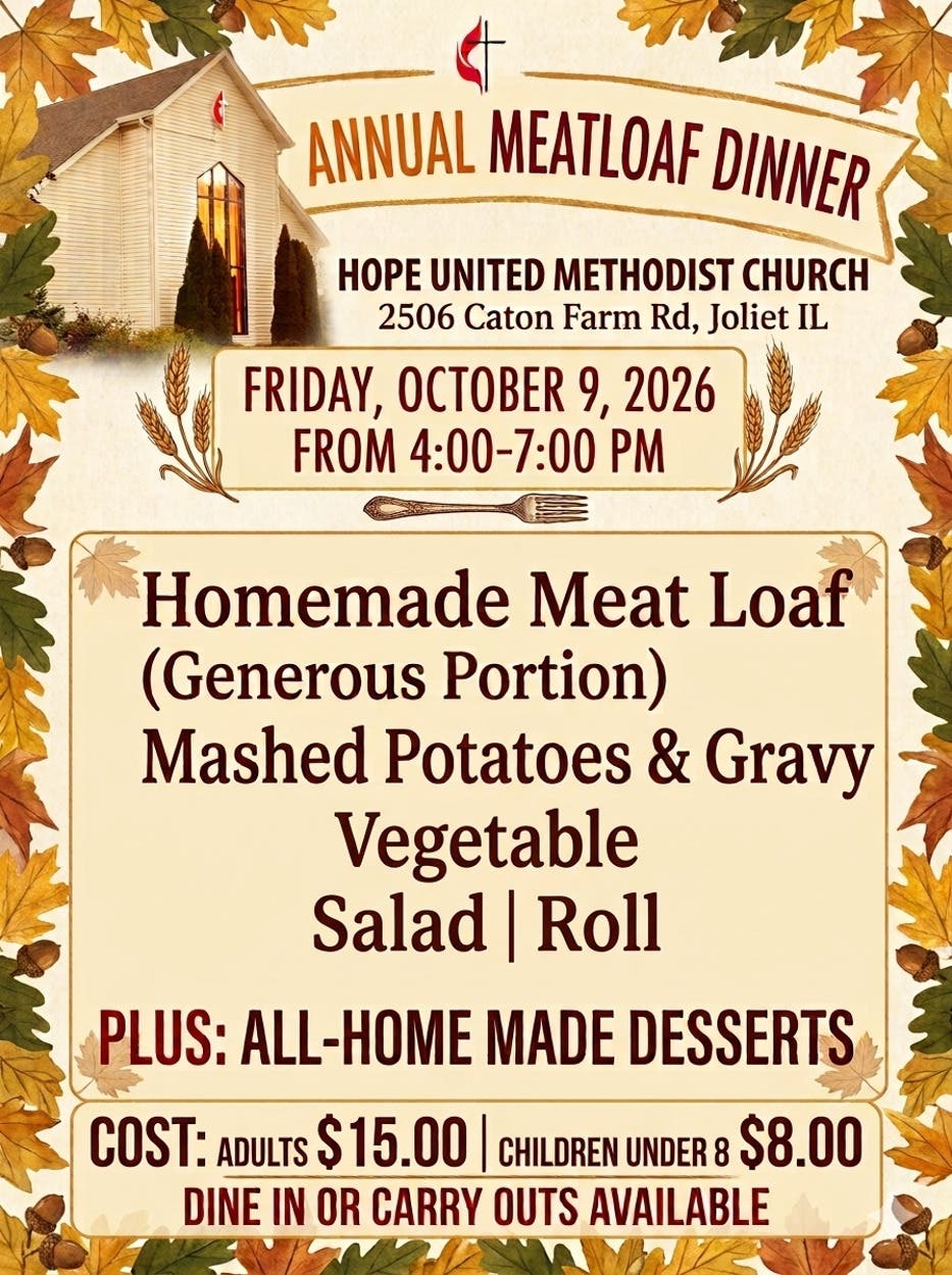 Annual Meatloaf Dinner