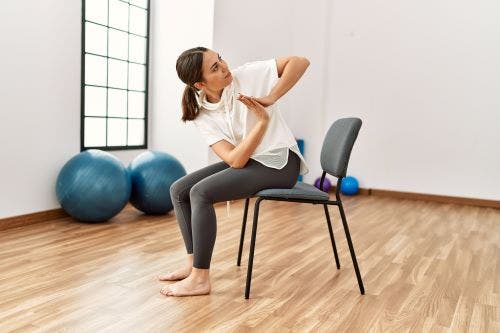 Chair Yoga to Promote Calm and Enhance Mobility