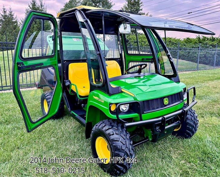 John Deere HPX Gator 4 x 4 with Cab 1450 Long Island, NY Patch