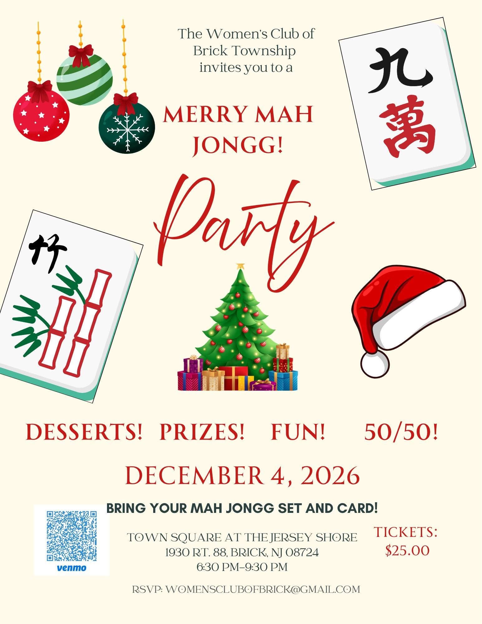 Merry Mah Jongg!