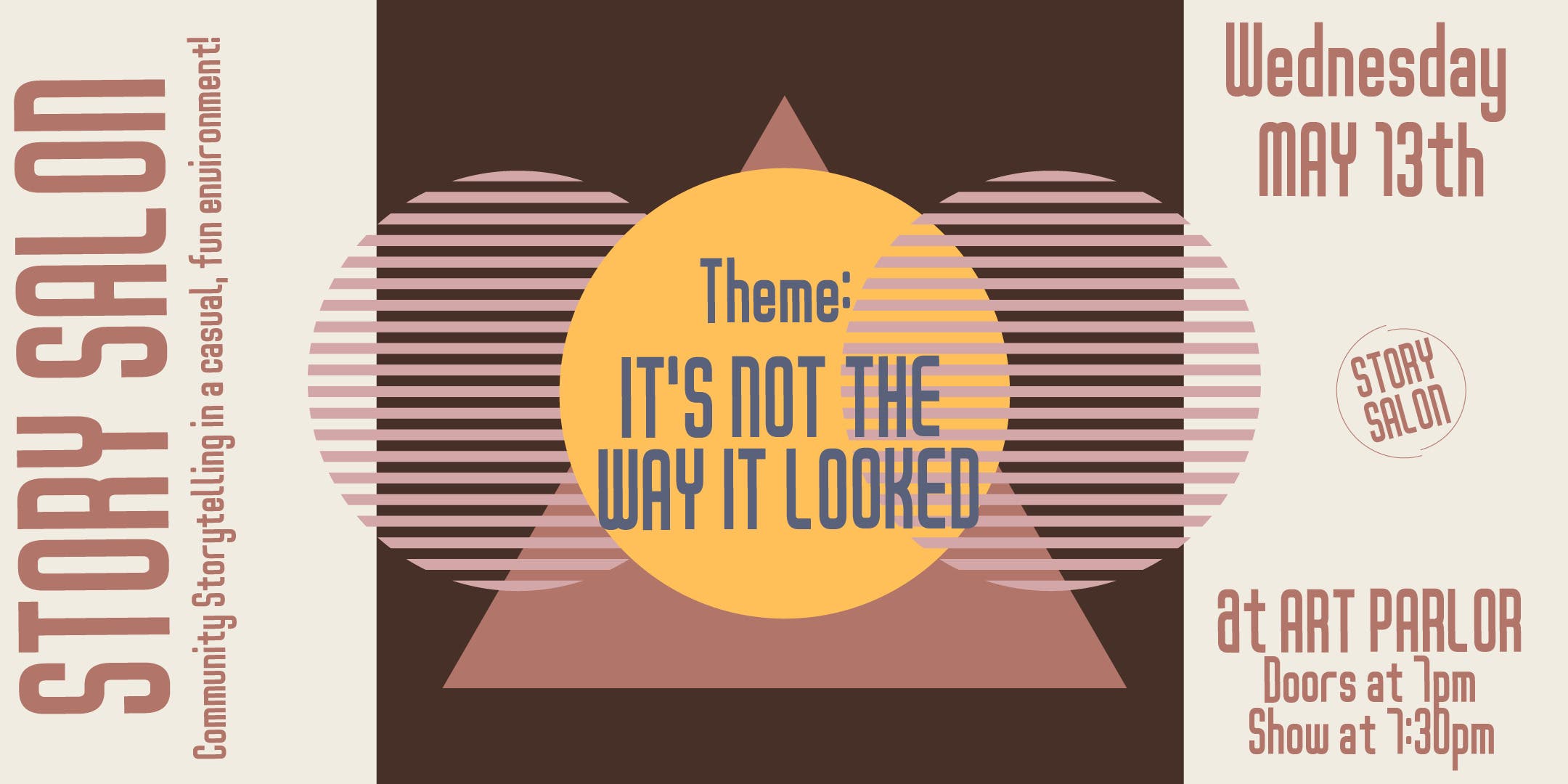 Story Salon - It's Not The Way It Looked