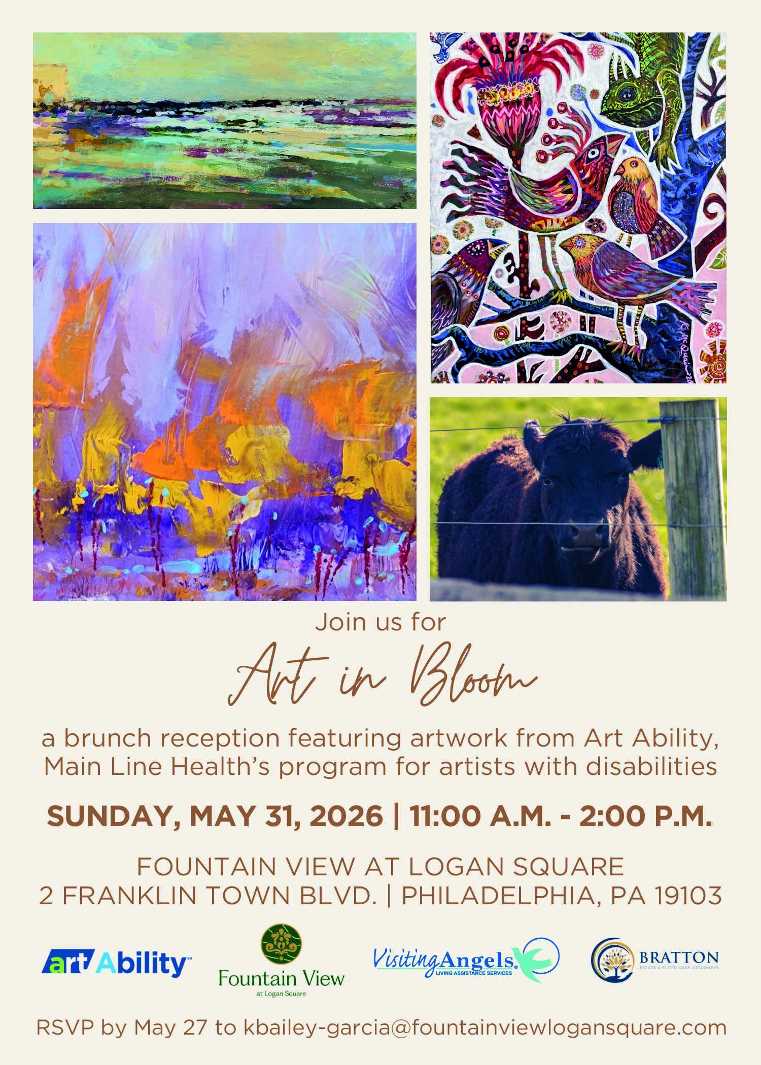 May 31: Works by Artists with Disabilities on Display at Fountain View at Logan Square