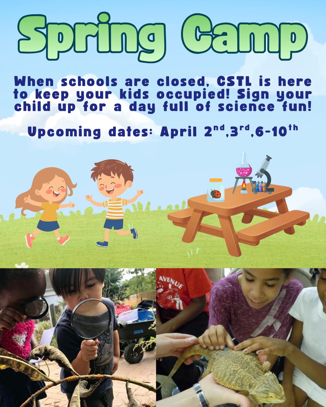 Schools Out: Spring Camp