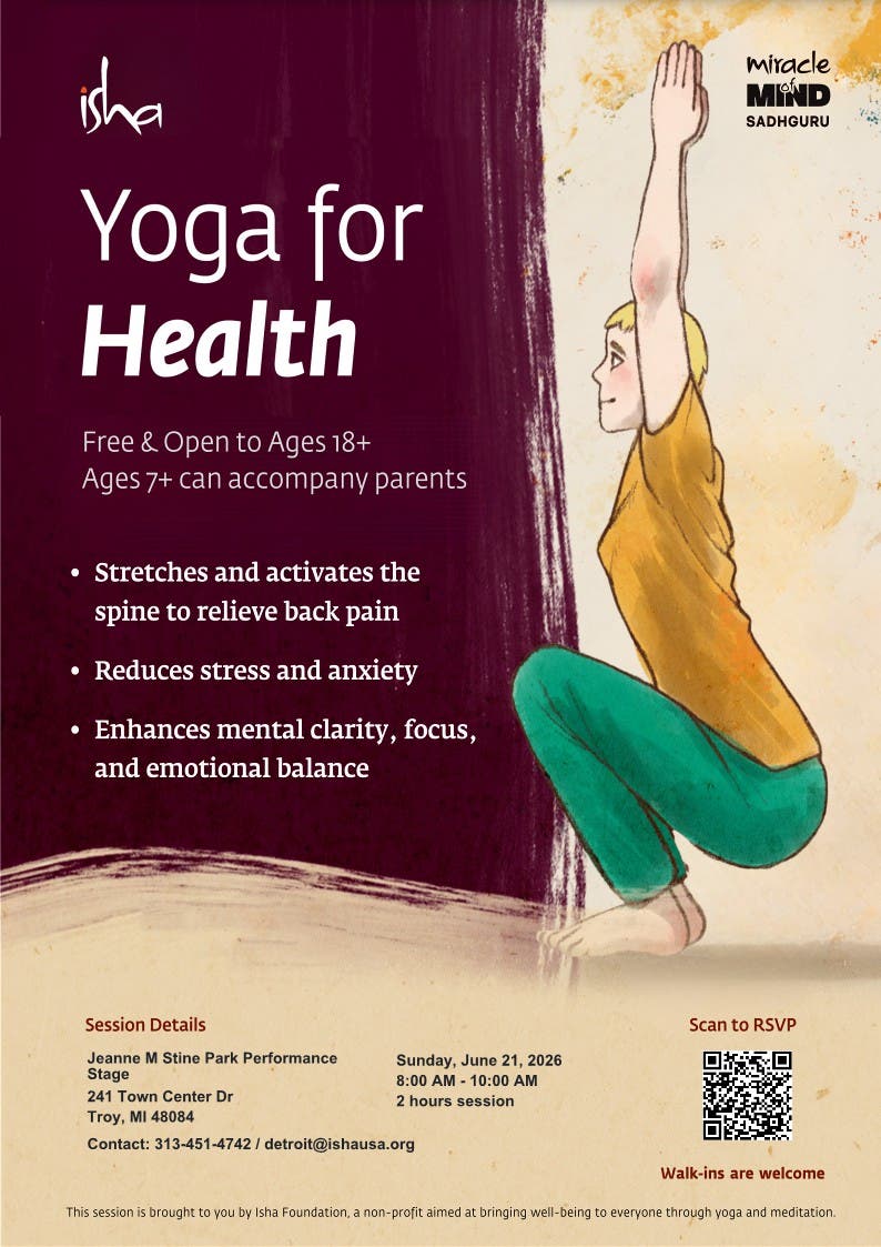 International Day of Yoga Event - Yoga For Health 