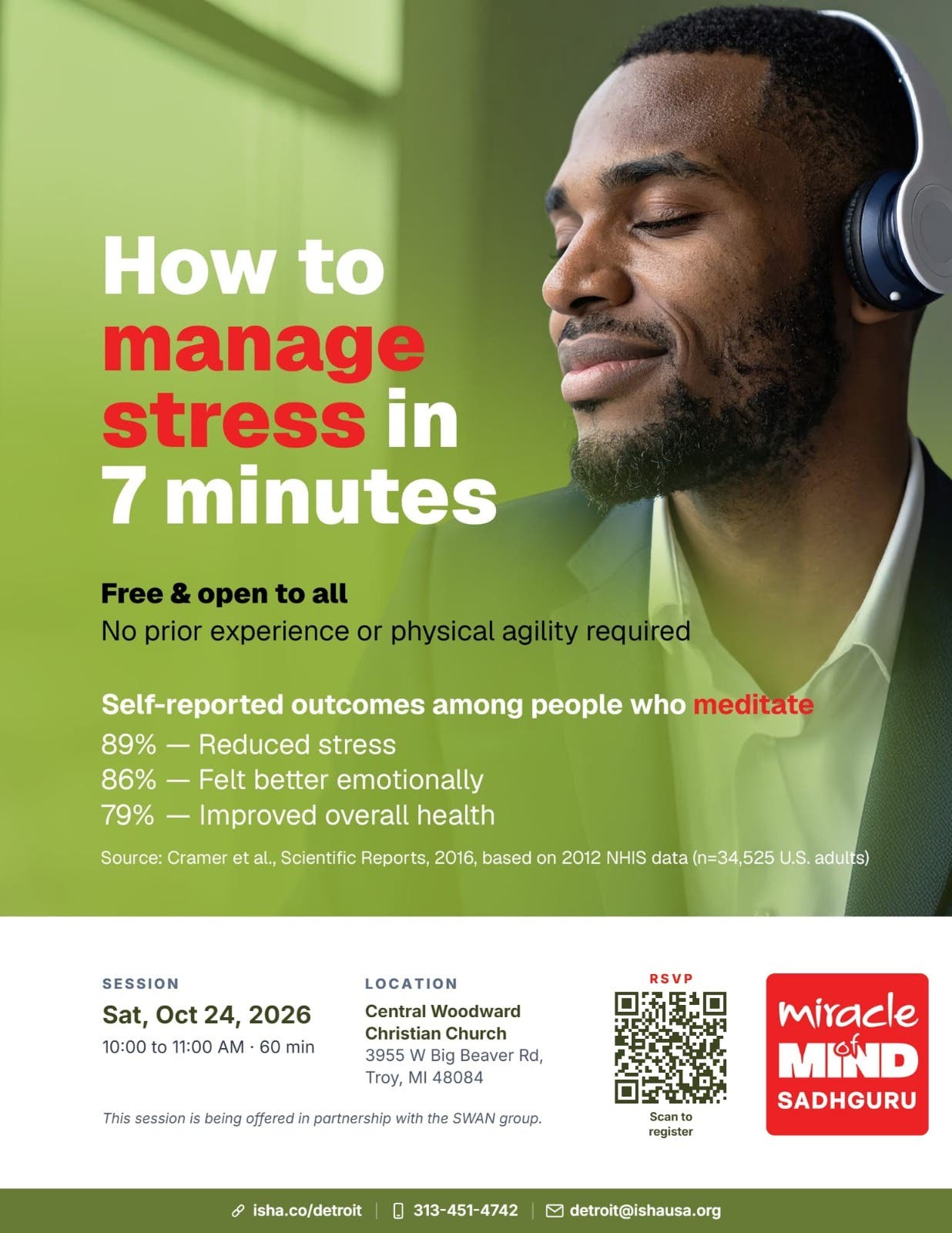 Miracle of Mind Session