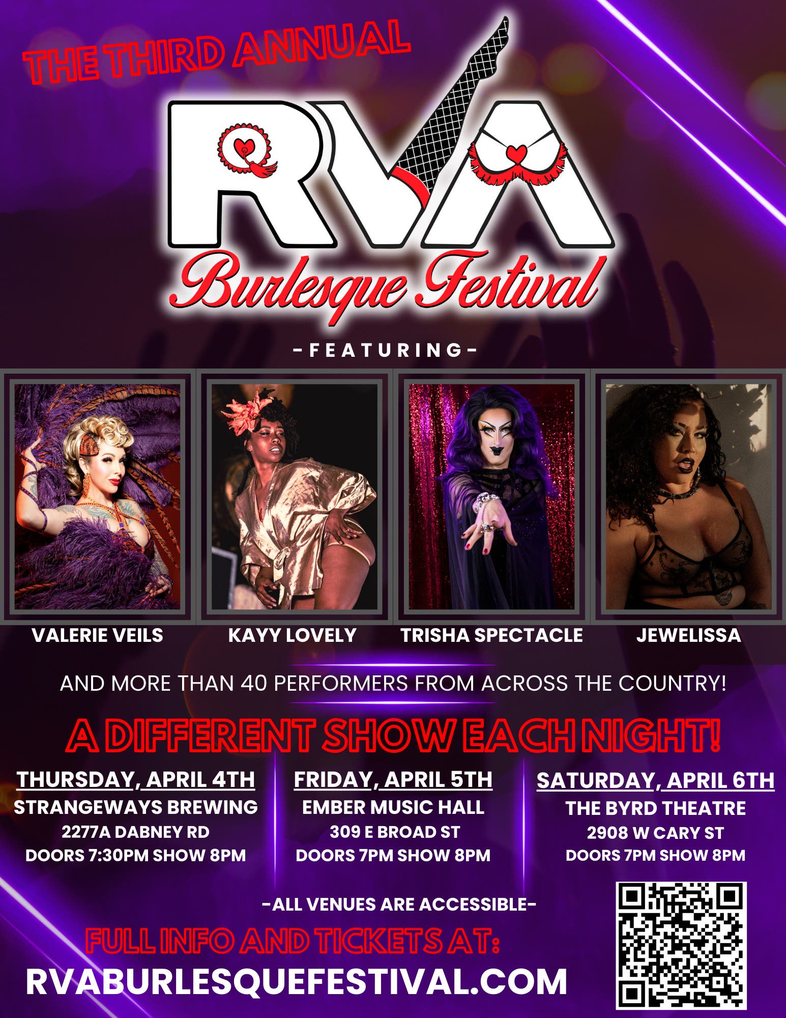 Apr 4 | The 2024 RVA Burlesque Festival | Richmond, VA Patch