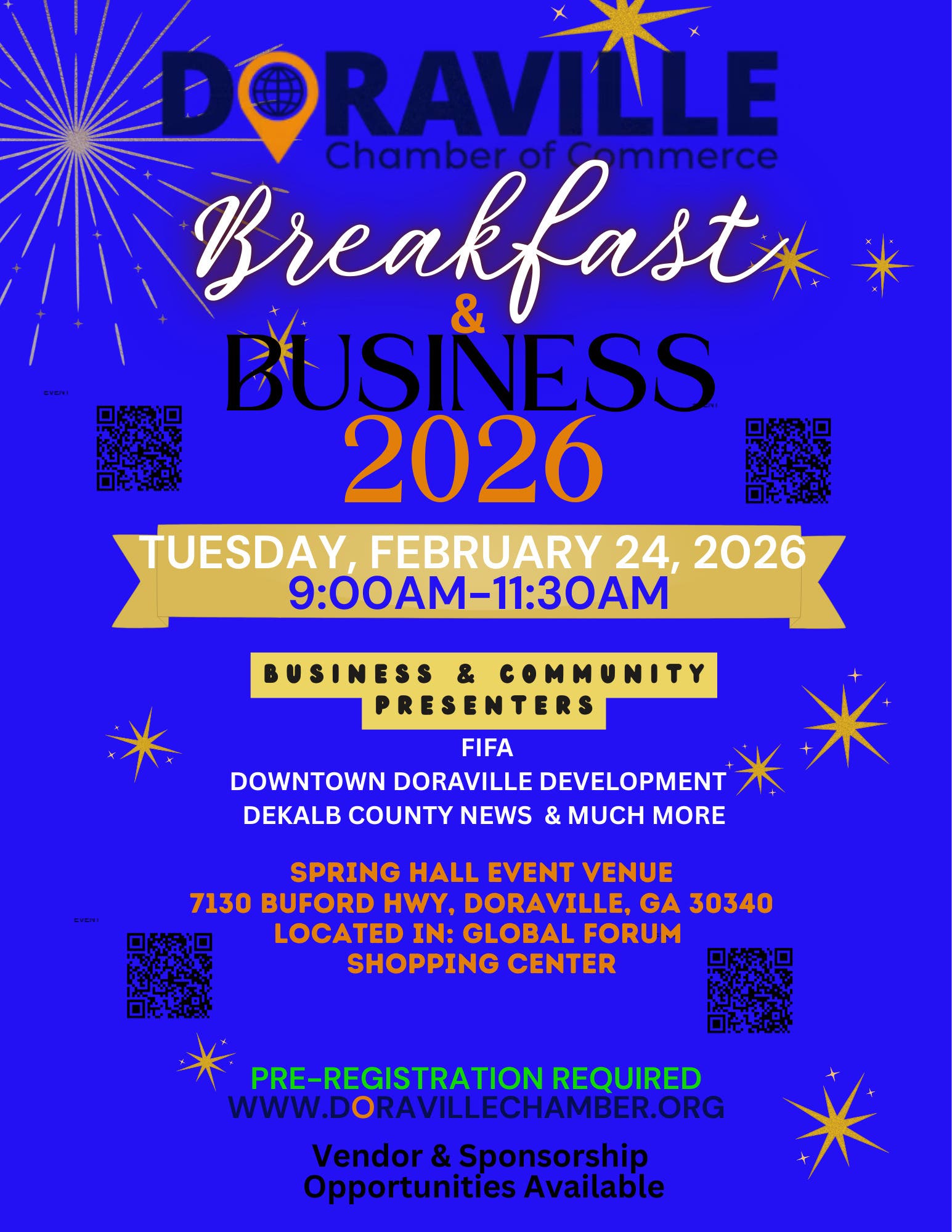 Doraville Chamber of Commerce Annual Breakfast & Business