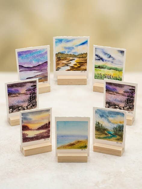 CLASS: Watercolor for Beginners- Mini Landscapes with Lana Quann