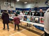Families, students and the curious enjoying the DWC Creative Youth Art Fair.