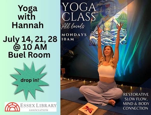 Essex Library: Yoga with Hannah (1 of 3)