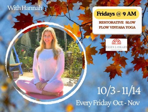 Essex Library: Yoga with Hannah