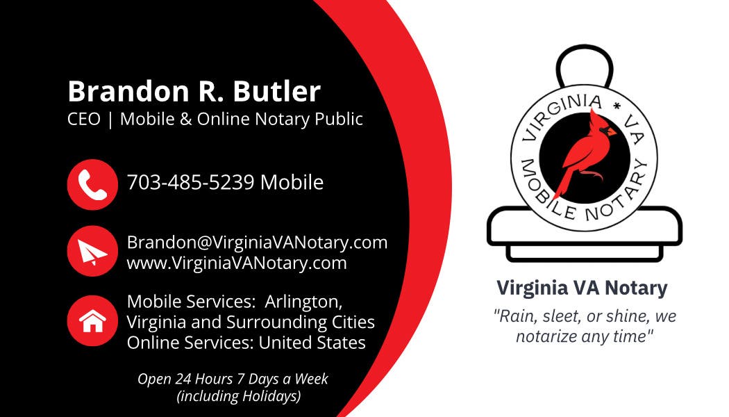 Virginia VA Notary