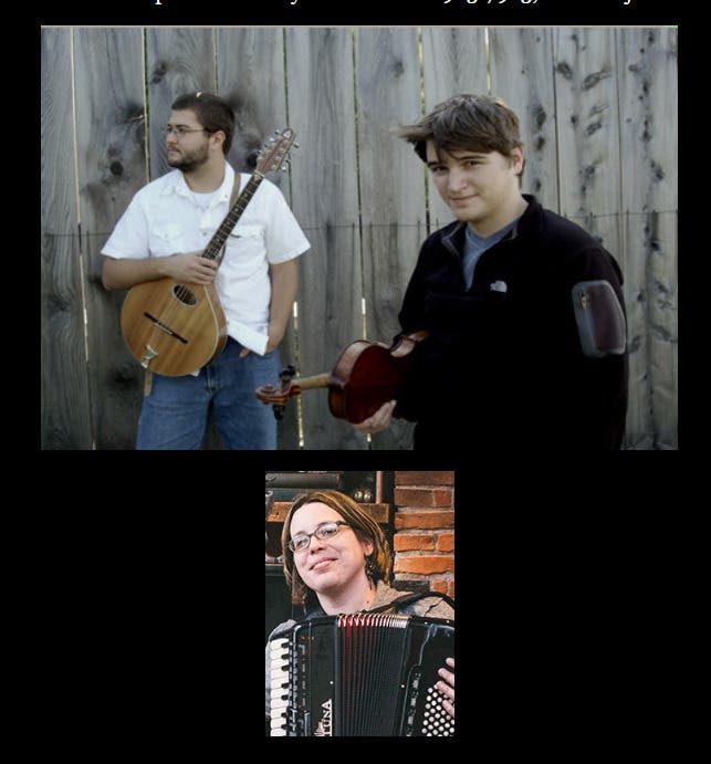 Andrew & Noah VanNorstrand with Rachel Bell