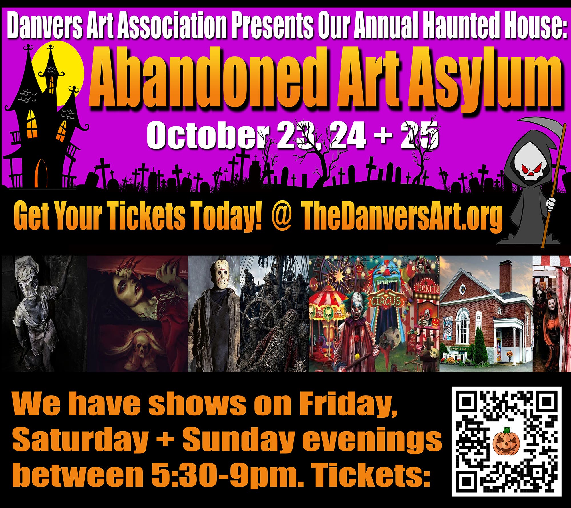 HAUNTED HOUSE @ Danvers Art Association 