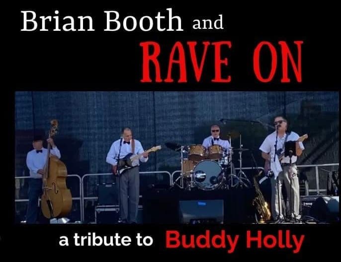 RAVE ON with Brian Booth – A Rockin’ Tribute to Buddy Holly!