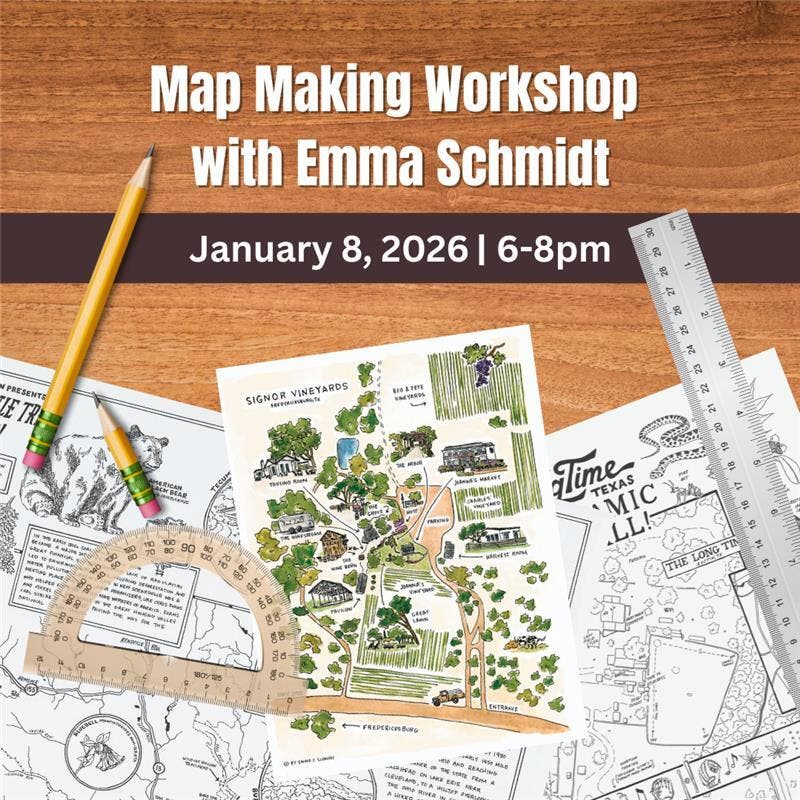 Map Making Workshop with Emma Schmidt