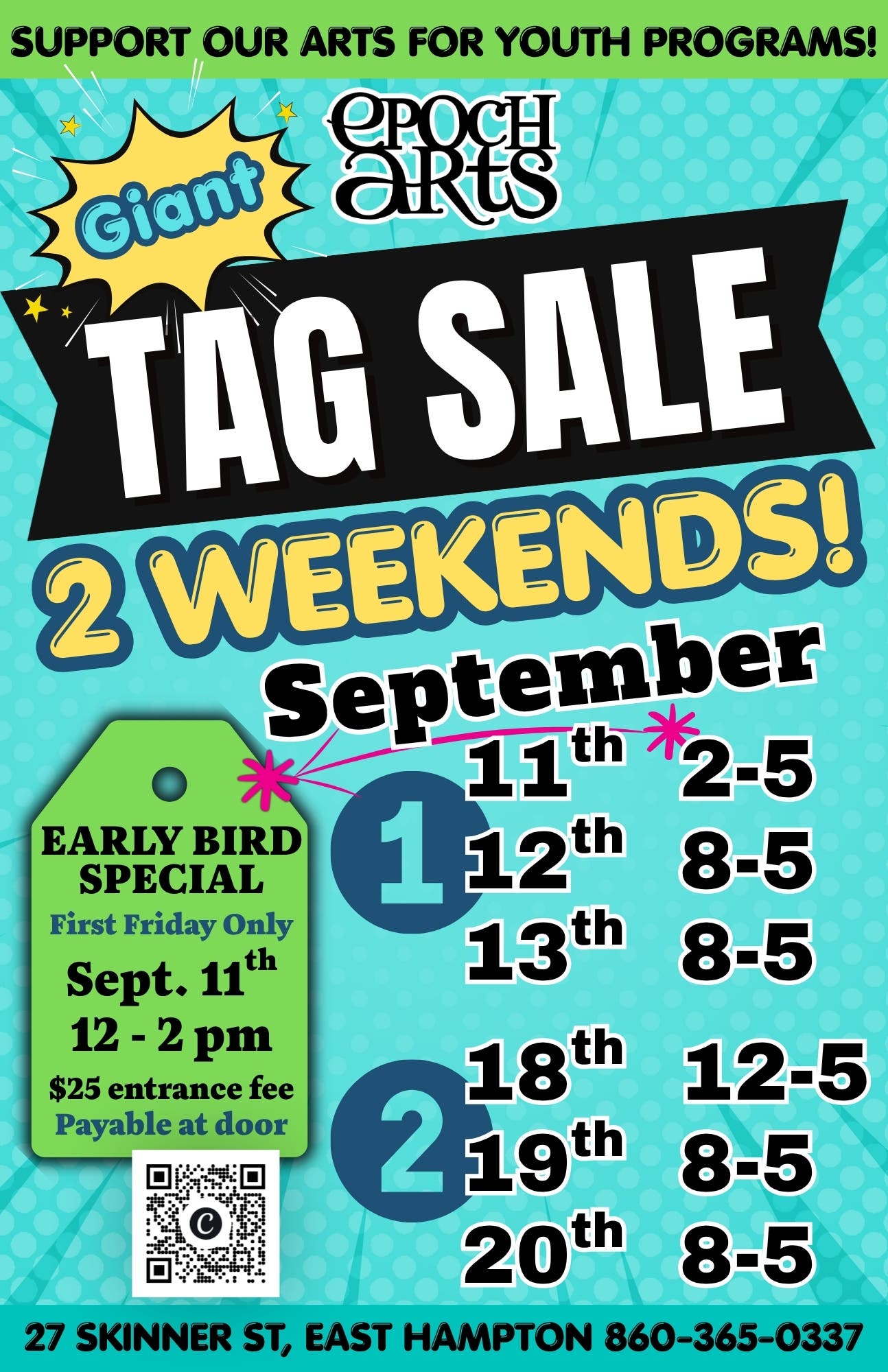 Epoch Arts 6 day Tag Sale!