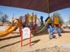 Fiesta Sports Foundation in partnership with SRP officially unveiled its 17th playground build across Arizona at the Boys & Girls Clubs of the Gila River Indian Community.