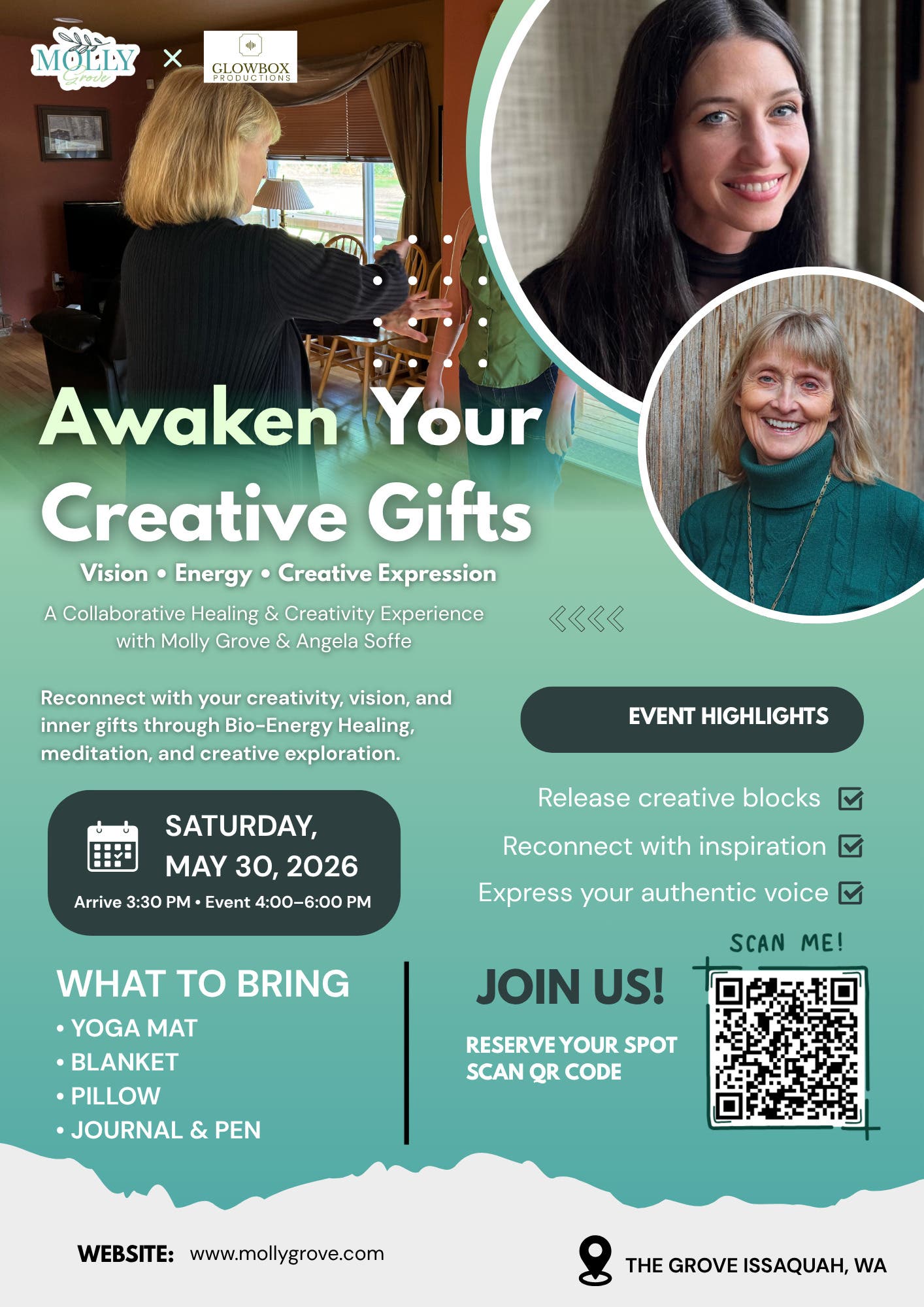 Awaken Your Creative Gifts: Vision, Energy & Creative Expression
