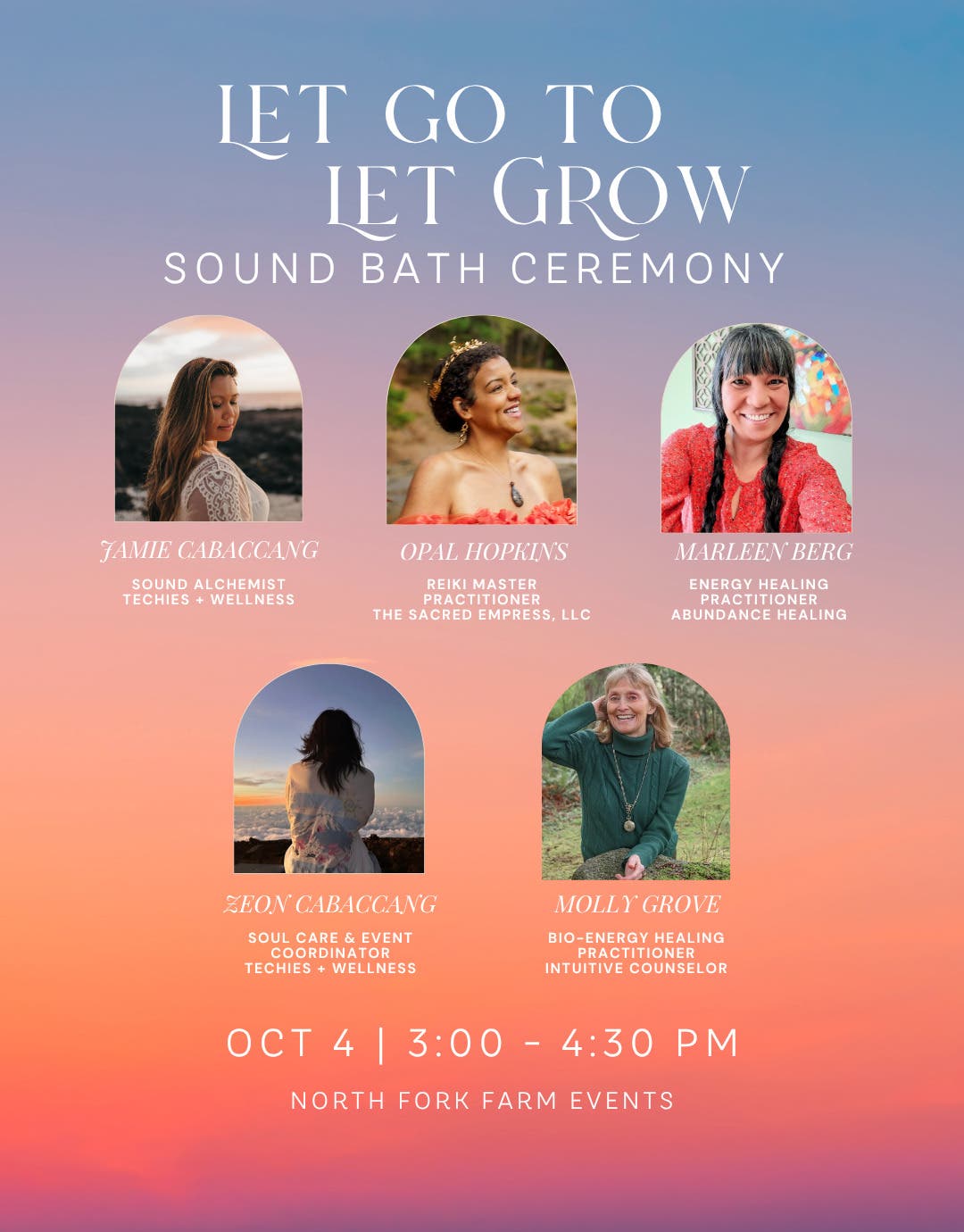 Let Go to Let Grow Sound Ceremony