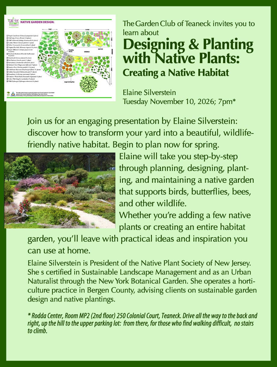 Designing & Planting with Native Plants: