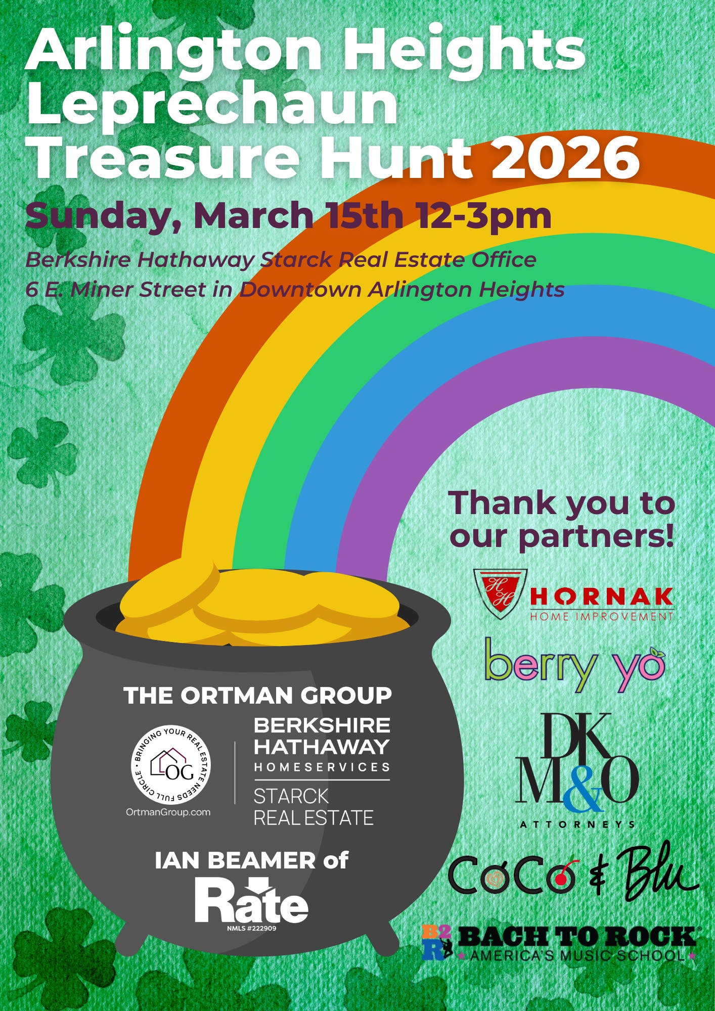 Free St. Patricks Day event