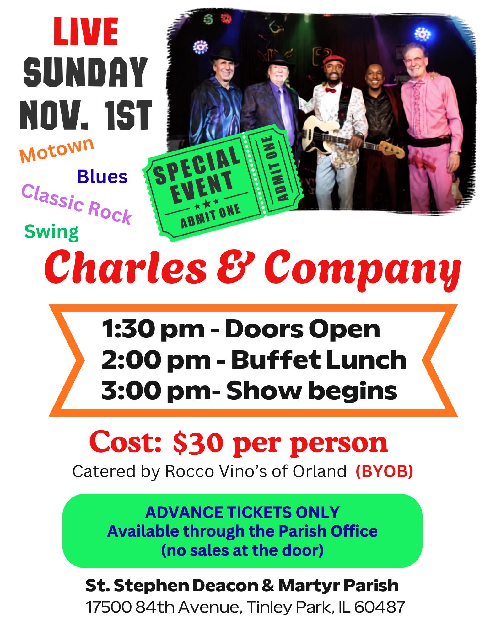 Charles & Co Motown Night