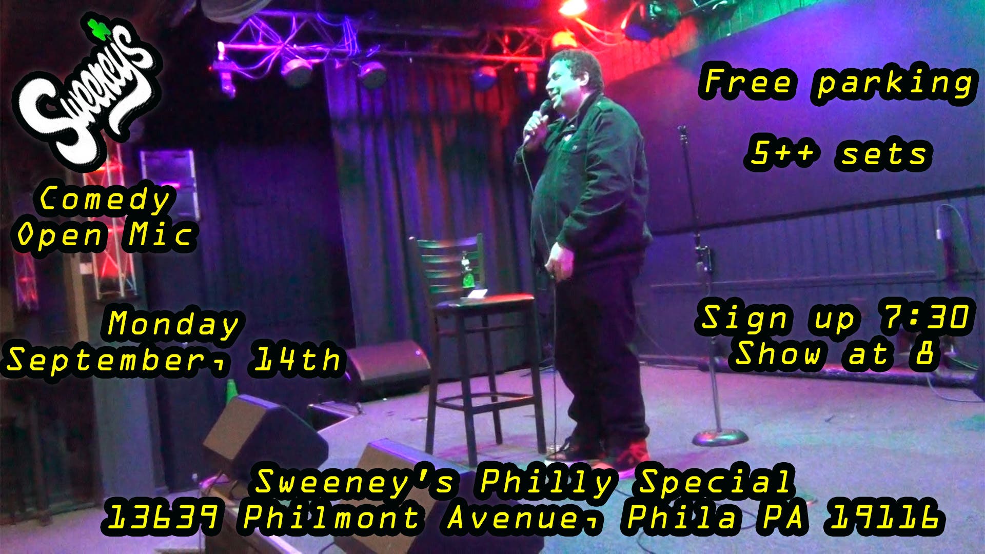 Free Comedy Open Mic