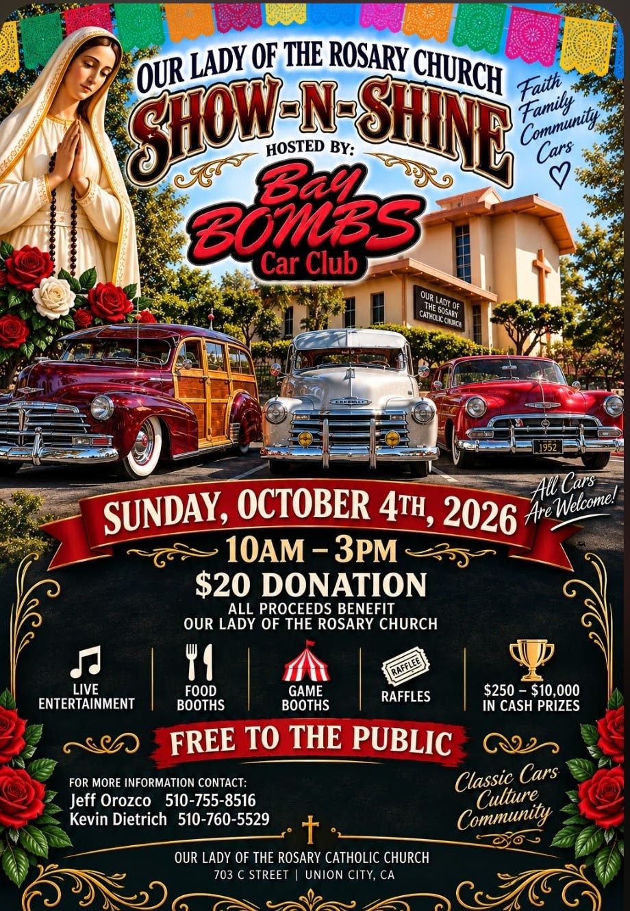 Bay Bombs Car Club Show & Shine