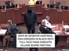 In a severe lapse of judgment and disregard for public safety, Senator Michael Hastings sent this man, dressed in all black including a full face mask & black ball cap, to disrupt the Tinley Park Board meeting. Investigations are ongoing.