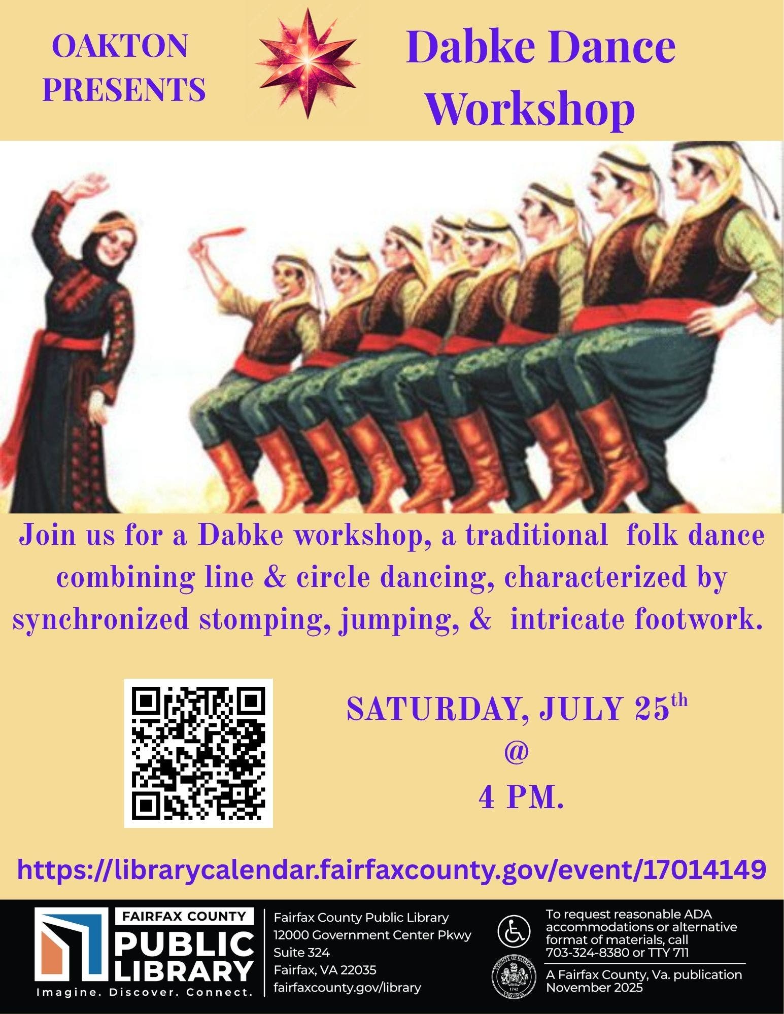 Dabke Dance Workshop
