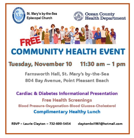 Free Community Health Event
