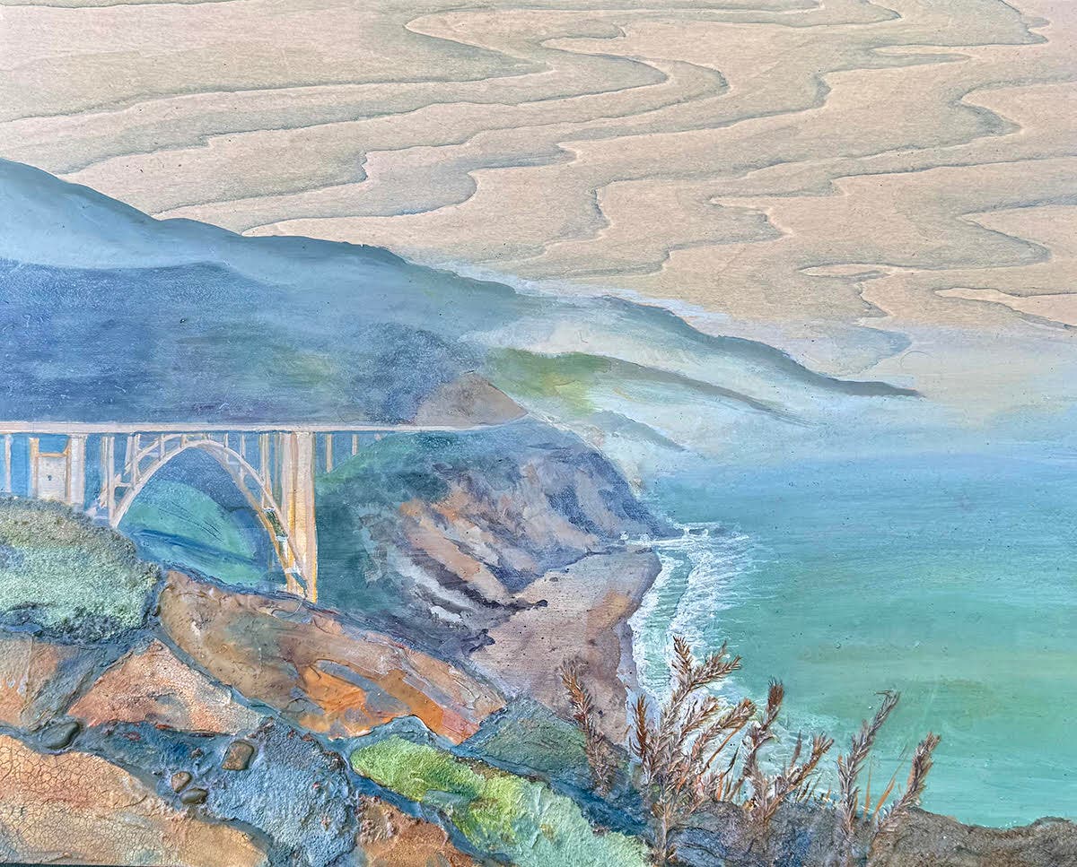 “The Ethereal Coast: A Study in Mist and Light” by Caroline McClintic