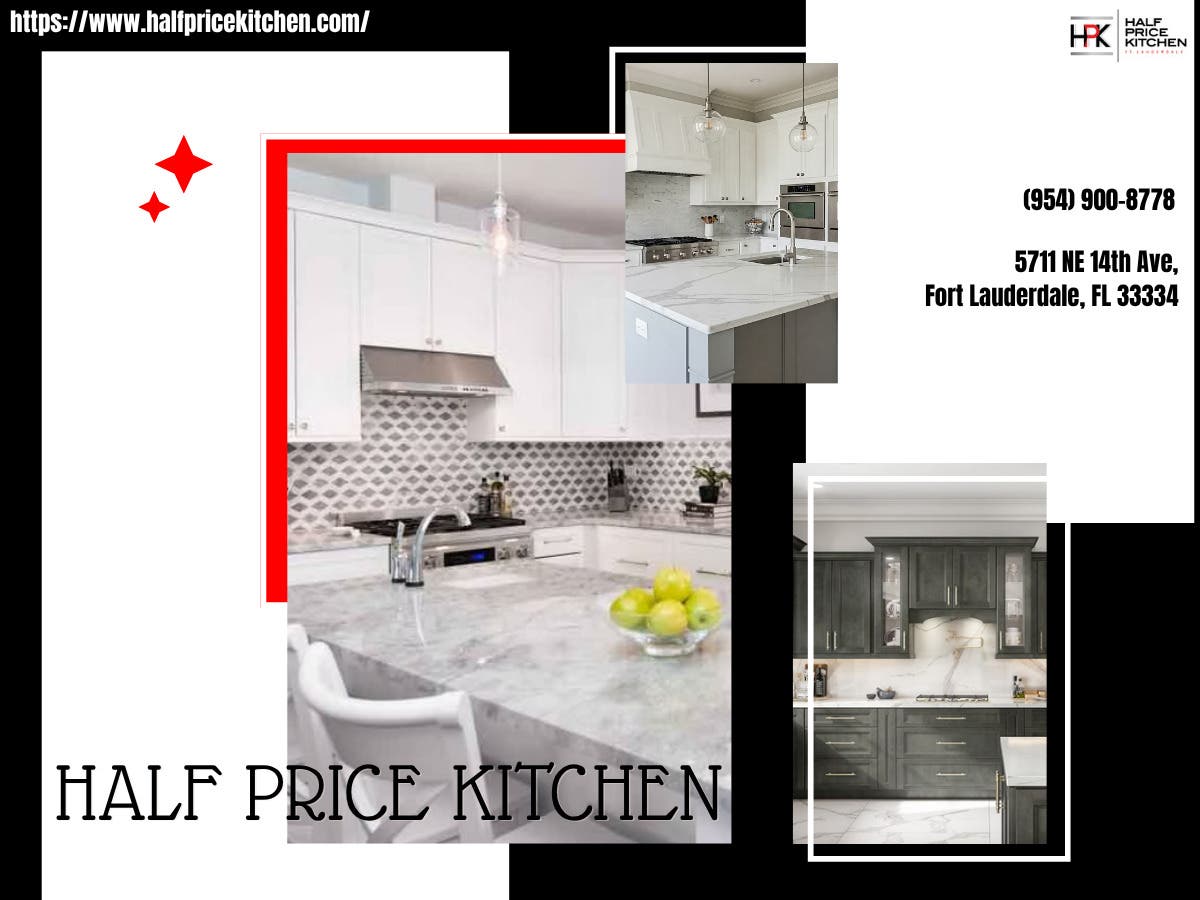 Half Price Kitchen Near Coconut Creek, FL – Affordable Luxury Cabinets & Countertops