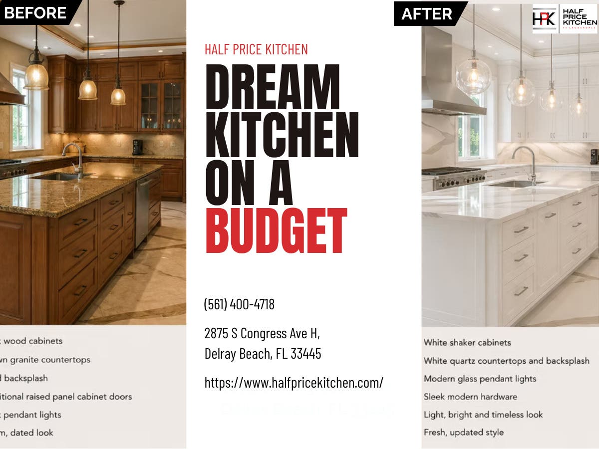 Transform Your Home with Premium Kitchen Cabinets, Countertops, and Remodeling Near Weston, FL