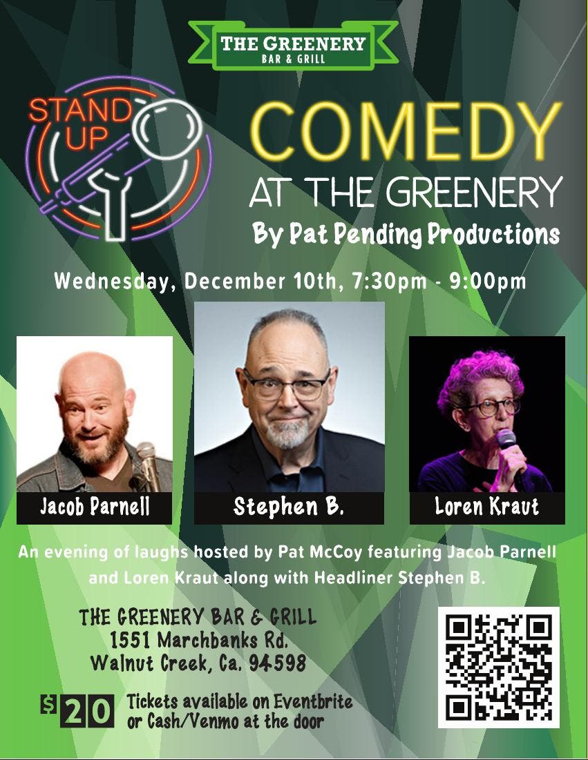 Comedy Night at The Greenery
