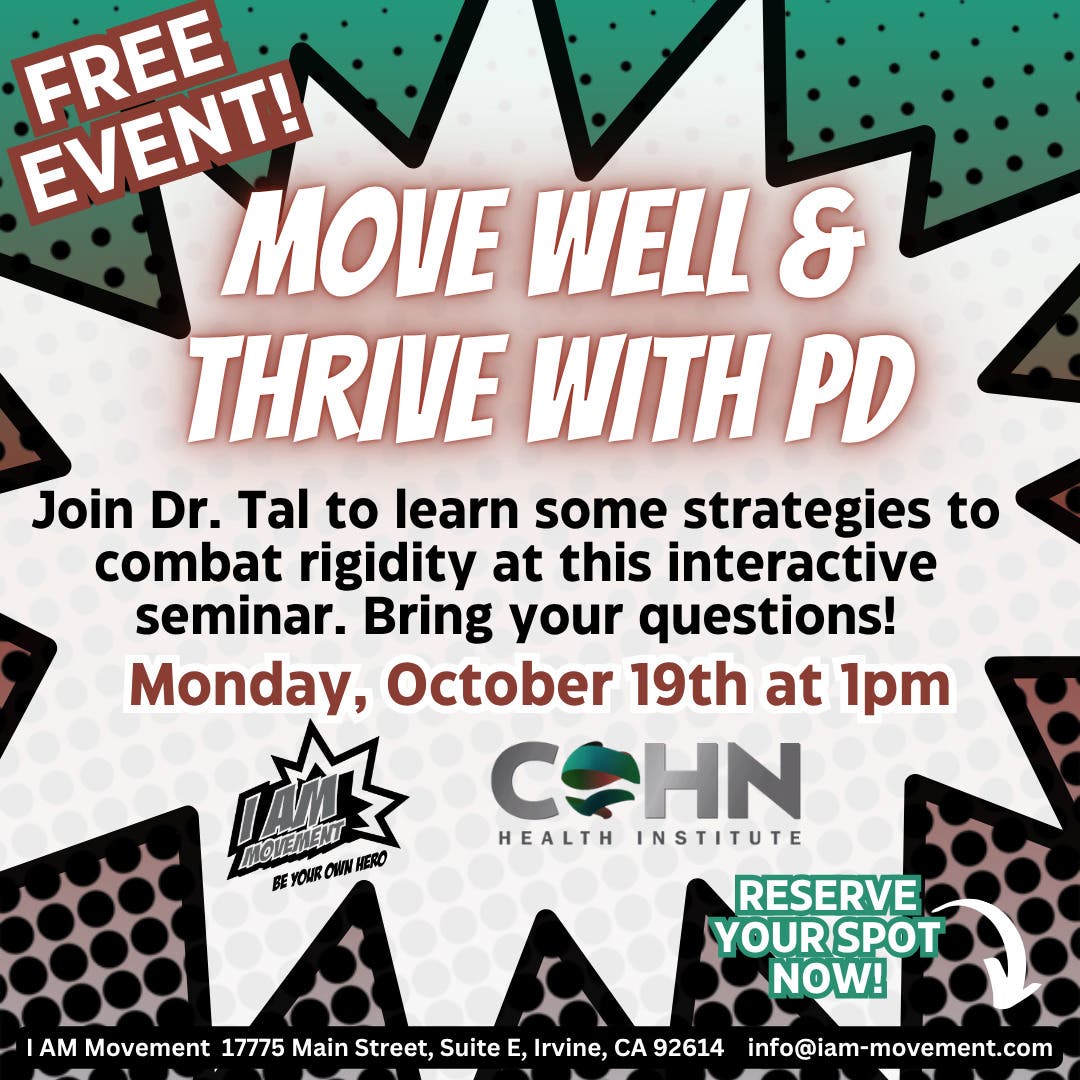 FREE "Move Well & Thrive with Parkinson's" Seminar