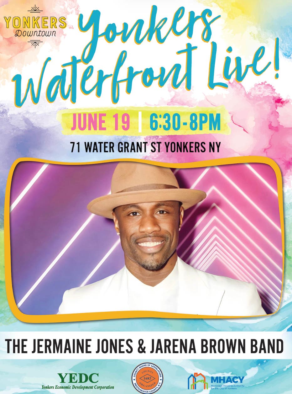 Yonkers Waterfront Live – The Jermaine Jone & Jarena Brown Band