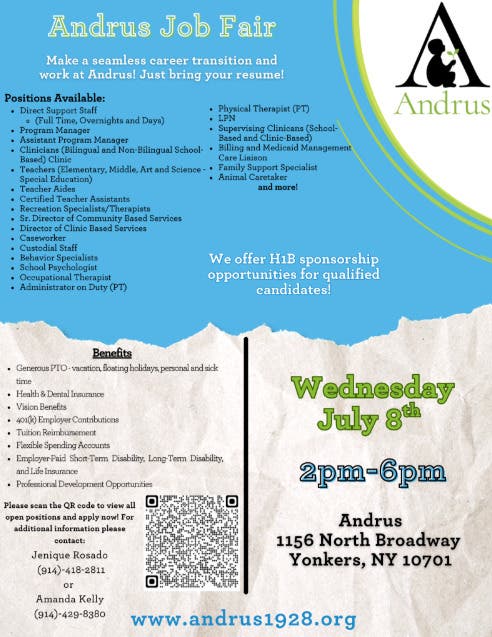 Andrus Job Fair