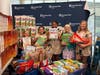 Girl Scout Troops 10055 and 10330 from Weston, Florida donated more than 110 pounds of cereal to Cleveland Clinic Florida’s cereal drive.