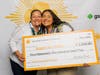 You Are My Sunshine Scholarship recipient Angelyka Valdez with her mom Marisol Valdez