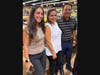 Julia Alfano with Jacqueline and Keith Rivero