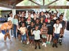 Big Brothers Big Sisters of Broward County staff and board members with Littles at 2026 Lace Up for Learning